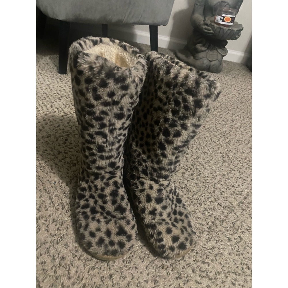 Cheetah Boots